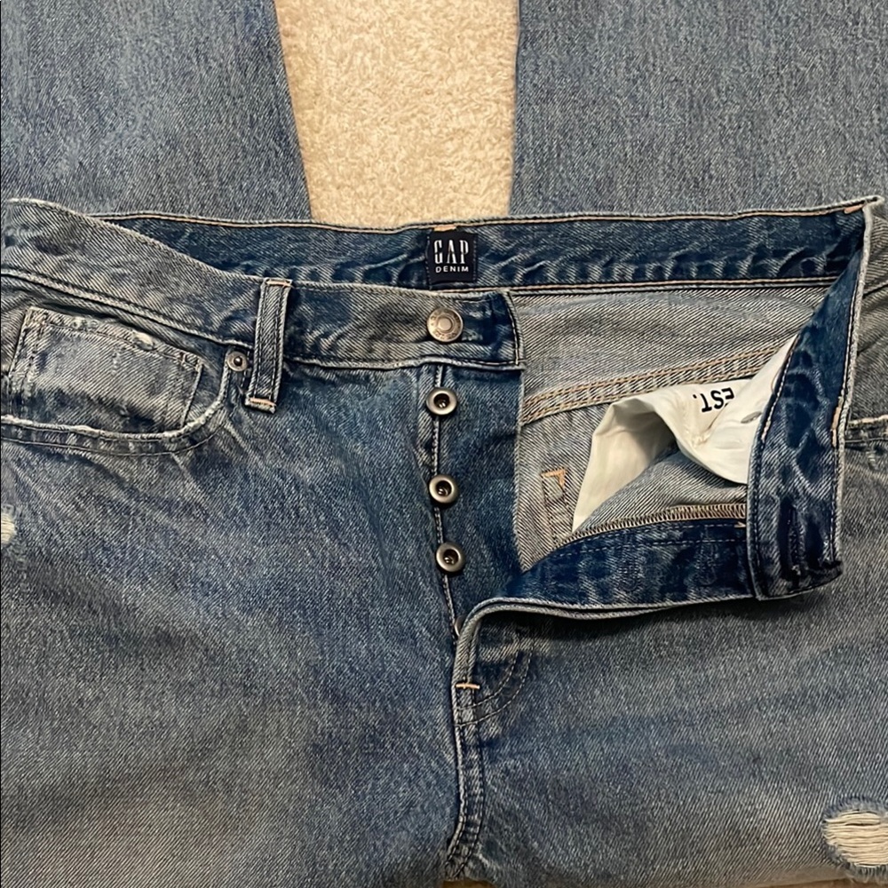 GAP Blue Relaxed Jeans